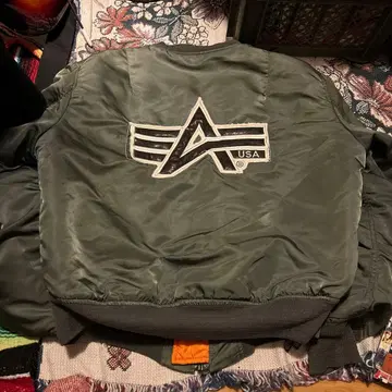 90s Alpha MA-1 Made In USA 짧은 기장