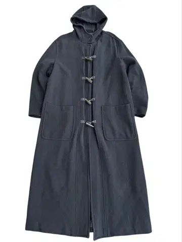 'calvin kiein'maxi length duffle coat