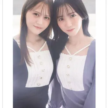 tocco closet 펄 장식 단추 요크 절개 배색 원피스 블루