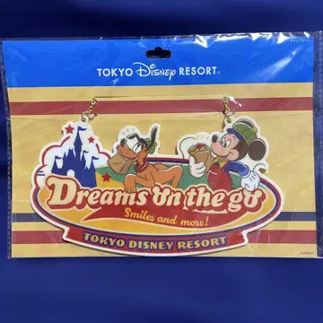 디즈니 리조트 한정판 사인 플레이트 Dream on the go