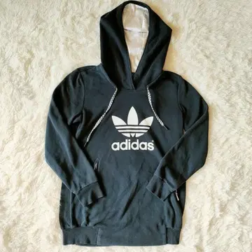 아디다스 블랙 후드티 L 후디