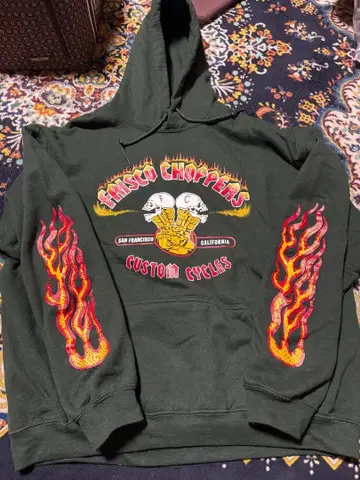FRISCO CHOPPERS 후드티 다크 그린 US