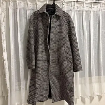 H&M 체크 코트