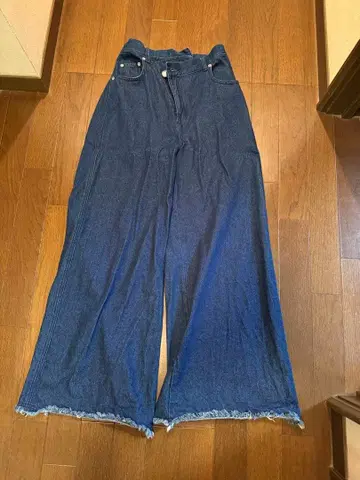 HARE 아지메 와이드 데님 팬츠