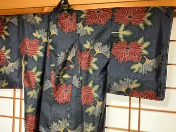 오시마 명주 대형 국화 패턴 미사용?
