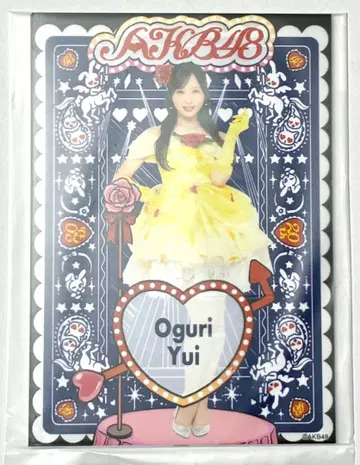 오구리 유이 AKB48 콜라보 브로마이드 6장 세트 다이마루