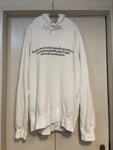 sacai 아인슈타인 프린트 후드티