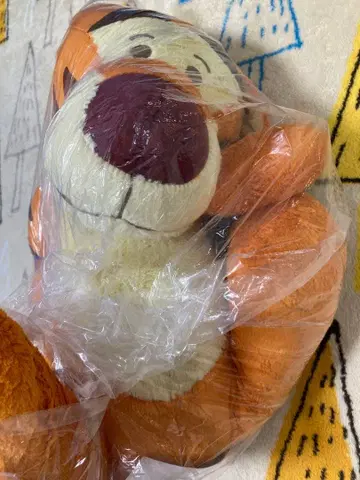 티거 빨간 볼 슈퍼 기가 점보 봉제 인형 미개봉 새상품