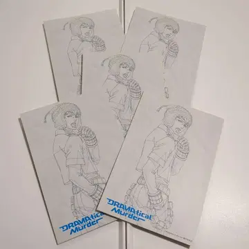 니트로키랄 dramatical murder 드라마 노이즈 엽서