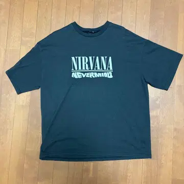 NIRVANA NEVERMIND 티셔츠 M 사이즈 다크 그레이