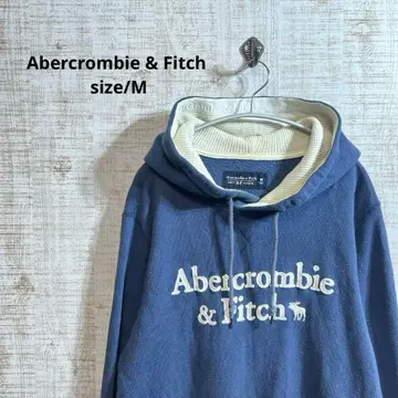 Abercrombie & Fitch 네이비 후드티