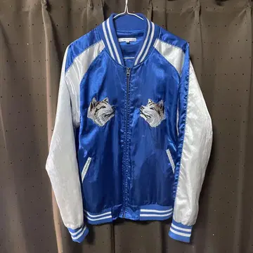 BAYCREST 스카잔 L 파랑/화이트 도쿄 자수