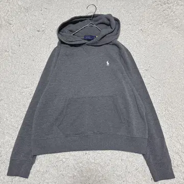 랄프 로렌 차콜 그레이 후드티 L