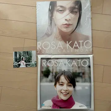 카토 로사 달력 2종 세트 2008 2009 ROSA KATO