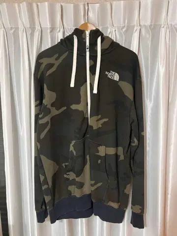 THE NORTH FACE 카모플라쥬 플리스 후드티 XL