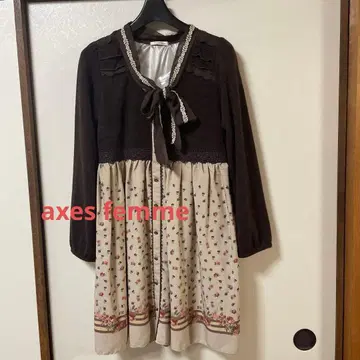새상품!axes femme 튜닉 원피스