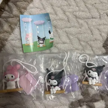 산리오 캐릭터즈 블랑코 쿠로미 마이멜로디 3세트
