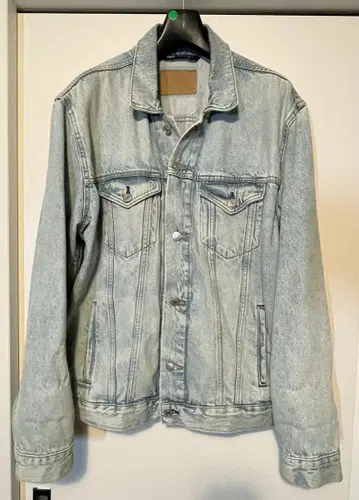 ZARA 자라 데님 자켓 men's XL