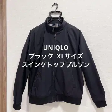 UNIQLO 블랙 자켓 XL 사이즈 스윙탑 블루종