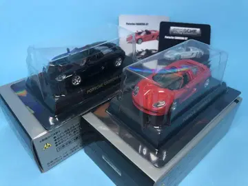 교쇼 1/64 포르쉐 미니카 시리즈 2 까레라 GT 2대 세트