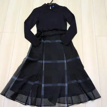 BLUE LABEL CRESTBRIDGE 미인백화 콜라보 원피스 36