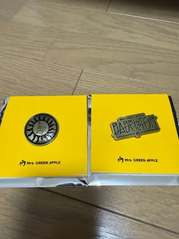 Mrs. GREEN APPLE 핀즈