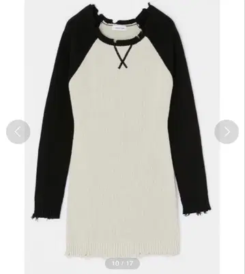 RAGLAN SLEEVE 미니 원피스 라그아젬