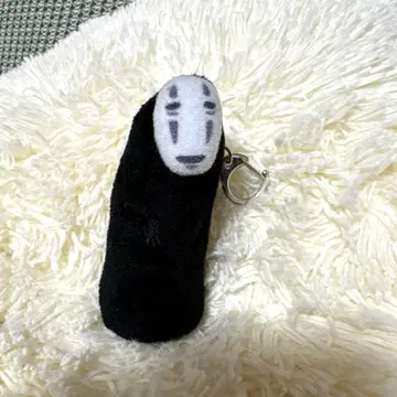[ 새상품급 ] 지브리 센과 치히로의 행방불명 카오나시 봉제 인형 키링