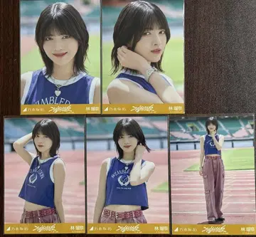 노기자카46 하야시 루나 부도덕한 여름 브로마이드 5종 컴프