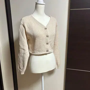 [셀포드] 숏 기장 가디건