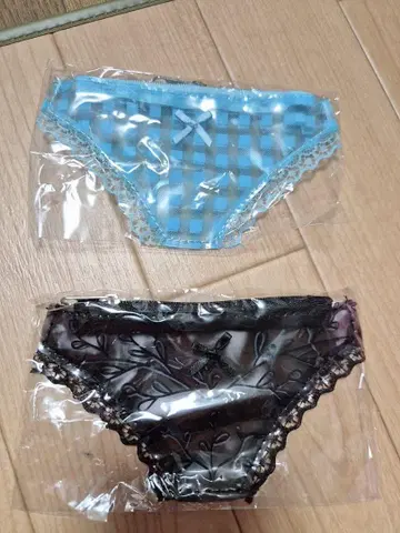 비치는 팬티 파우치 2 세트