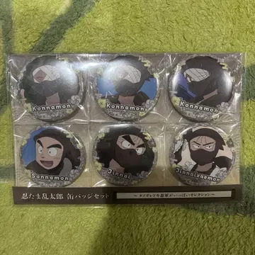 닌타마 란타로 캔뱃지 세트 타소가레도키