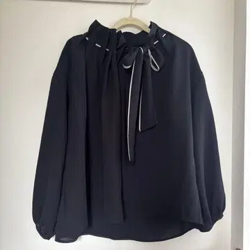 야마다야 FENNEL 개더넥 리본 블라우스
