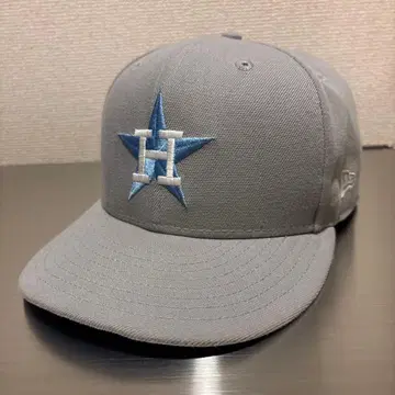 그레이 59FIFTY 캡 H 로고