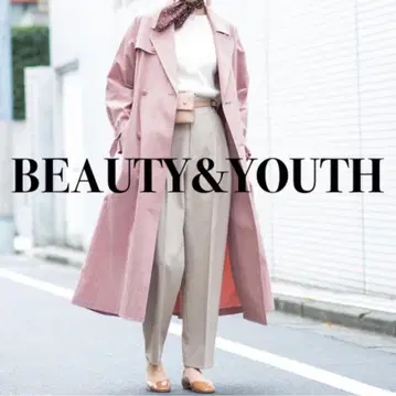BEAUTY&YOUTH UNITEDARROWS 슬랙스 베이지 미색 M