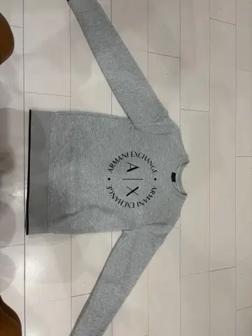 Armani Exchange 그레이 맨투맨 XS