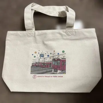 유니클로 UNIQLO 한큐 기차 토트백