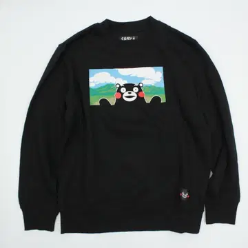 쿠마몬 프린트 트레이닝복 블랙 M 사이즈