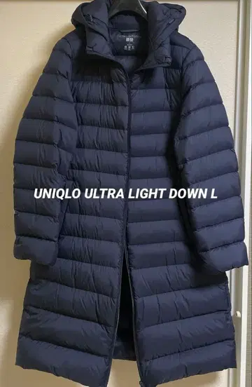 UNIQLO 울트라 라이트 다운 롱 코트 L 사이즈