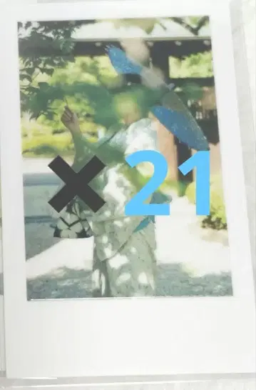 이무 이레이스 실사 폴라로이드 유카타 2025 호토케 21장 세트