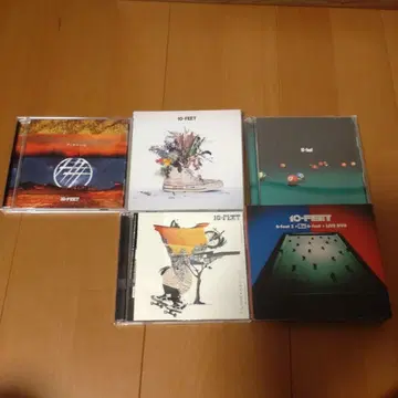 10-FEET CD 세트 5 타이틀
