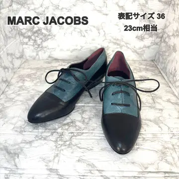 새상품급 MARC JACOBS 가죽 옥스퍼드 신발 바이컬러