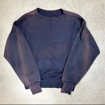 퍼플네이비 빈티지 페이드 선페이드 vintage sweat