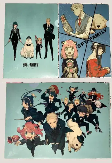 SPY x FAMILY 스파패밀리전 클리어 파일 3종