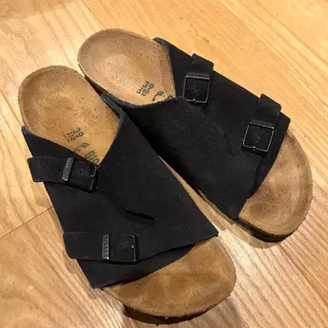 BIRKENSTOCK 취리히 블랙 스웨이드