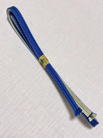 삼분 파란색 x 옅은 버들색 리버서블 순수 실크