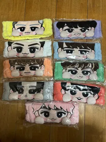 SnowMan Rays 스노치루 헤어밴드 매달리지 않는 전원 세트
