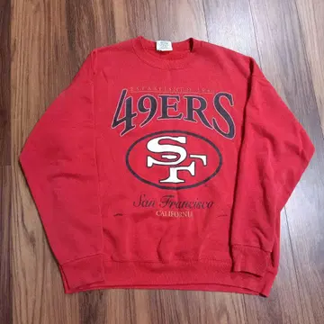 49ERS Lee Sport XL 트레이닝복 레드