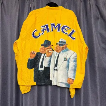 VINTAGE CAMEL 페이퍼 자켓 크롭 자켓