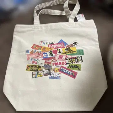 UNIQLO UMEDA FM802 콜라보 토트백+
